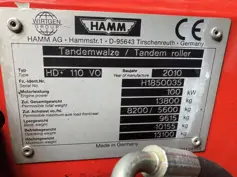 Hamm-HD110 VO-2010-179698