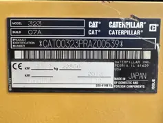 Caterpillar-323 07A-2018-209341