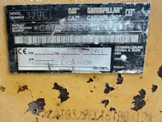 Caterpillar-329E L - NEW CHAINS AND TRACKS-2011-210590