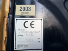 Caterpillar-M318C-2003-212820
