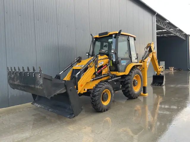 Jcb-3DX - Extended hoe - 4/1 bucket - Piped for hammer - Airco-2023-196840