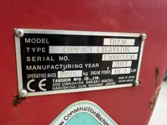 Takeuchi-TB230-2017-211957