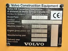 Volvo-G930 - CE-2009-213278